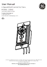 Предварительный просмотр 1 страницы GE 21861 User Manual