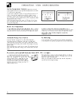 Preview for 4 page of GE 22 Models Use And Care & Installation Manual