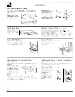 Preview for 10 page of GE 22 Models Use And Care & Installation Manual