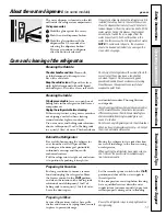 Preview for 11 page of GE 22 Series Owner'S Manual & Installation Instructions