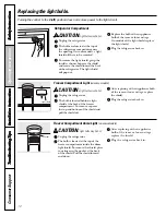 Preview for 12 page of GE 22 Series Owner'S Manual & Installation Instructions