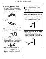 Preview for 15 page of GE 22 Series Owner'S Manual & Installation Instructions