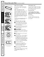 Preview for 6 page of GE 225D1804P001 Owner'S Manual And Installation Instructions