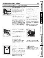 Preview for 11 page of GE 225D1804P001 Owner'S Manual And Installation Instructions