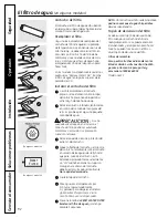 Preview for 92 page of GE 225D1804P001 Owner'S Manual And Installation Instructions