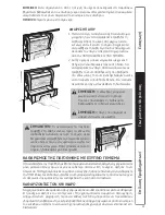 Предварительный просмотр 19 страницы GE 225D6783P010 Use And Care Manual