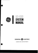 Preview for 2 page of GE 235 System Manual