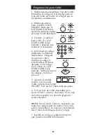 Предварительный просмотр 30 страницы GE 24925 Instruction Manual