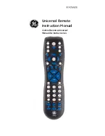 Preview for 1 page of GE 24926 - Remote Control With Glow Keys Instruction Manual