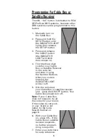 Preview for 7 page of GE 24933 - Remote Control With Glow Keys Instruction Manual