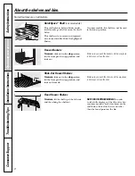 Preview for 8 page of GE 25 and 27 Owner'S Manual