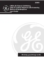 GE 25859 User Manual preview