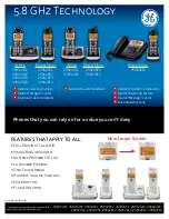 GE 25922EE1 Specifications preview