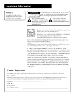 Предварительный просмотр 2 страницы GE 25GT240 User Manual