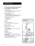 Предварительный просмотр 48 страницы GE 25GT539 User Manual