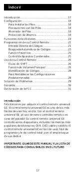 Preview for 17 page of GE 26607 Instruction Manual