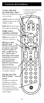 Preview for 19 page of GE 26607 Instruction Manual