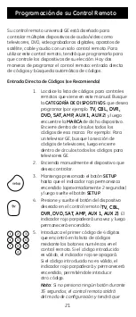 Preview for 21 page of GE 26607 Instruction Manual