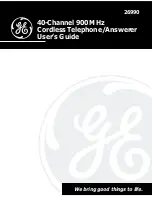 GE 26990 User Manual preview