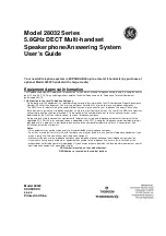 GE 28032 Series User Manual preview