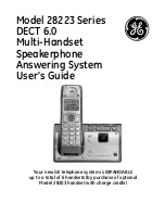 Предварительный просмотр 1 страницы GE 28203 User Manual