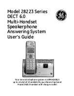 Preview for 1 page of GE 28223 Series User Manual