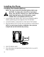 Preview for 12 page of GE 28223 Series User Manual