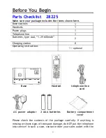 Preview for 8 page of GE 28225 Series User Manual