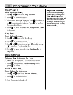 Preview for 22 page of GE 28320EE2 - Dect 6.0 InfoLink 2 User Manual