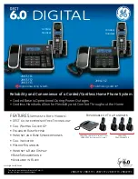 GE 28861FE2 - DECT6.0 Corded Phone Specifications preview