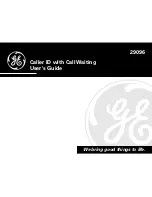 Preview for 1 page of GE 29096 User Manual