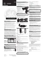 Preview for 1 page of GE 29240 User Manual