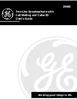 GE 29460 User Manual preview