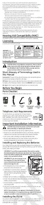 Preview for 2 page of GE 29569 User Manual