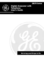 GE 29870 Series User Manual preview