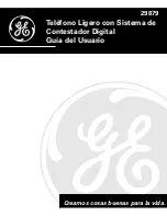 Предварительный просмотр 39 страницы GE 29879 User Manual