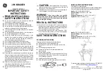 Preview for 1 page of GE 2PK REINDEER Instruction Manual