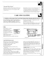 Preview for 3 page of GE 30" Vented Hood Use And Care & Installation Manual