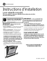 Предварительный просмотр 17 страницы GE 31-31570 Installation Instructions Manual