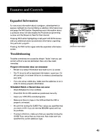 Preview for 47 page of GE 31GT720 User Manual