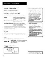 Предварительный просмотр 6 страницы GE 32GT720YX1CY User Manual