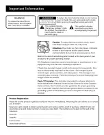 Preview for 2 page of GE 32GT720YX7CF2 User Manual