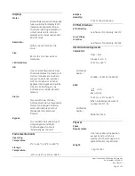 Preview for 3 page of GE 3300 Specifications