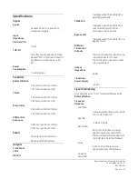 Preview for 2 page of GE 3500/40M Specifications