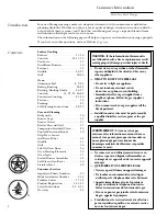 Preview for 2 page of GE 36 and 48 Dual Fuel Rans Natural Gas Models ZDP48N4G Owner'S Manual