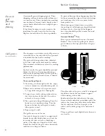 Preview for 18 page of GE 36 and 48 Dual Fuel Rans Natural Gas Models ZDP48N4G Owner'S Manual