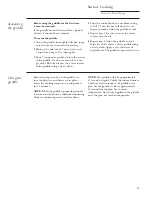 Preview for 21 page of GE 36 and 48 Dual Fuel Rans Natural Gas Models ZDP48N4G Owner'S Manual