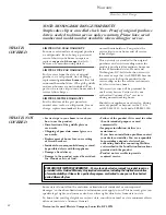 Preview for 42 page of GE 36 and 48 Dual Fuel Rans Natural Gas Models ZDP48N4G Owner'S Manual