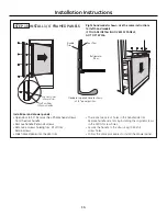 Предварительный просмотр 14 страницы GE 36? Built-In Bottom-FreezerRefrigerators Installation Instructions Manual