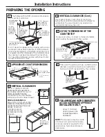 Preview for 4 page of GE 36 Ceramic Cooktop Installation Instructions Manual